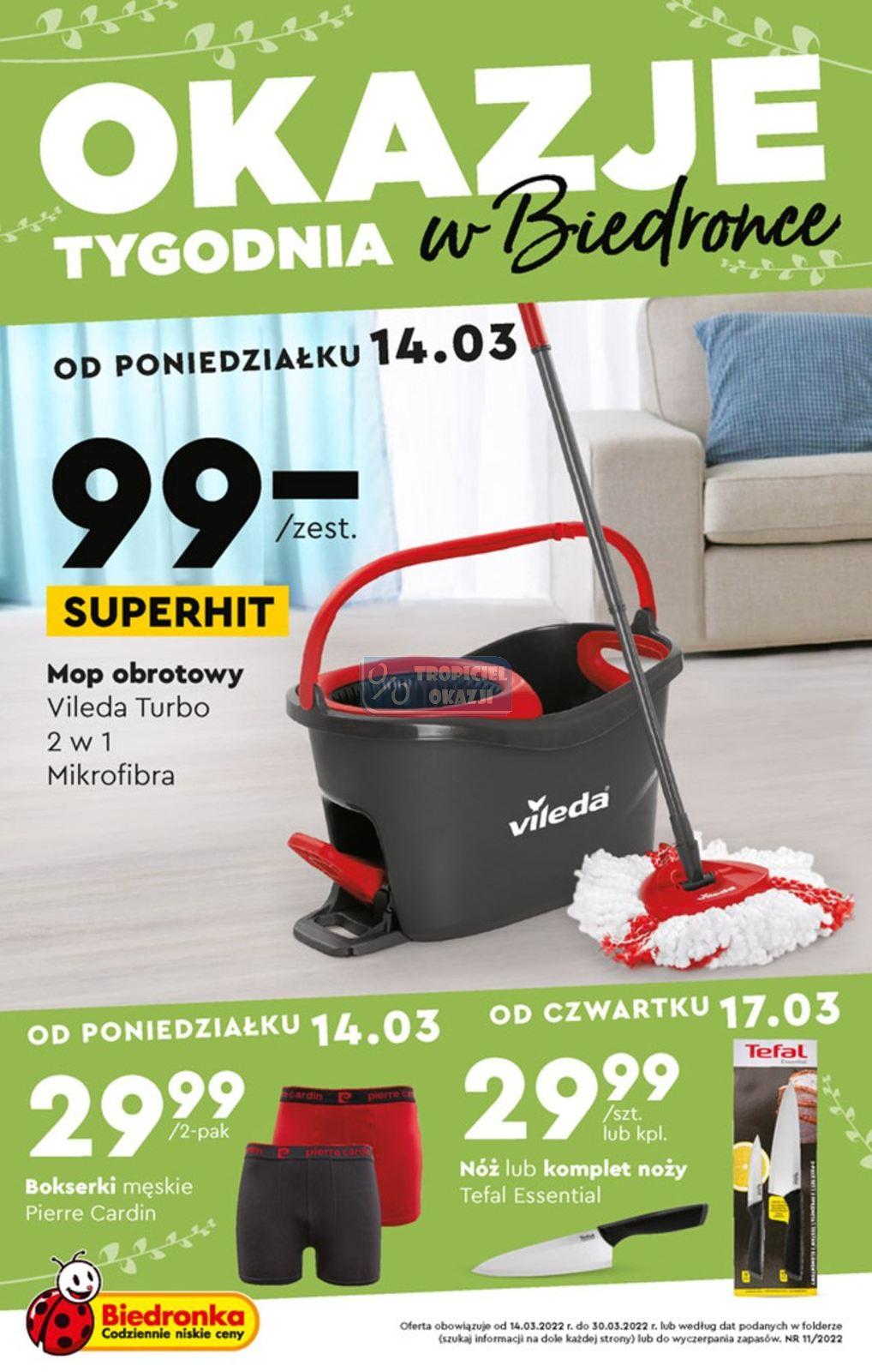 Gazetka promocyjna Biedronka str. 1