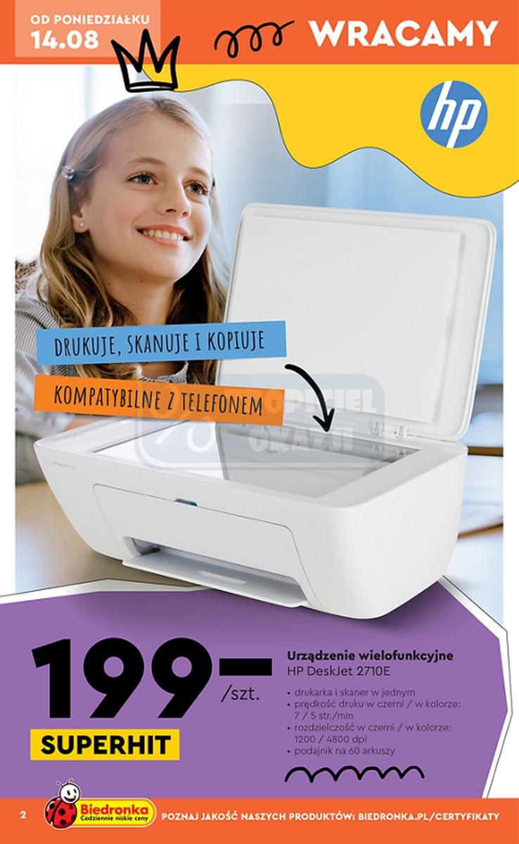 Gazetka promocyjna Biedronka str. 2