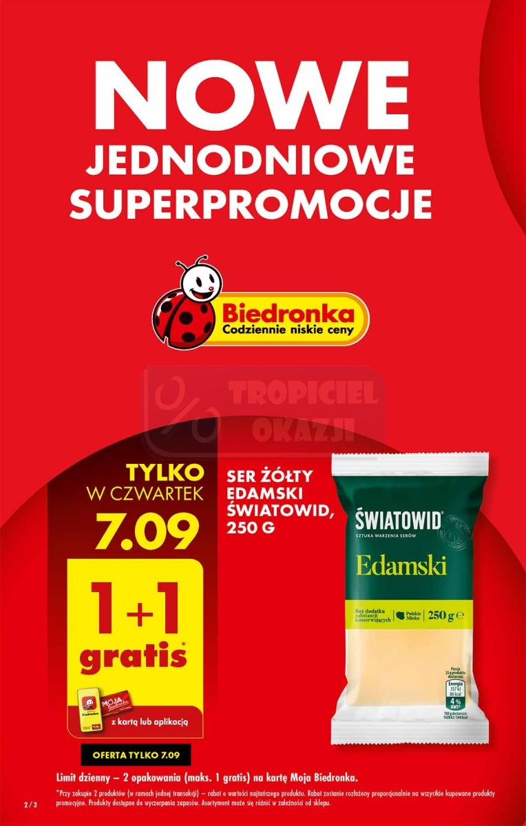 Gazetka promocyjna Biedronka str. 2