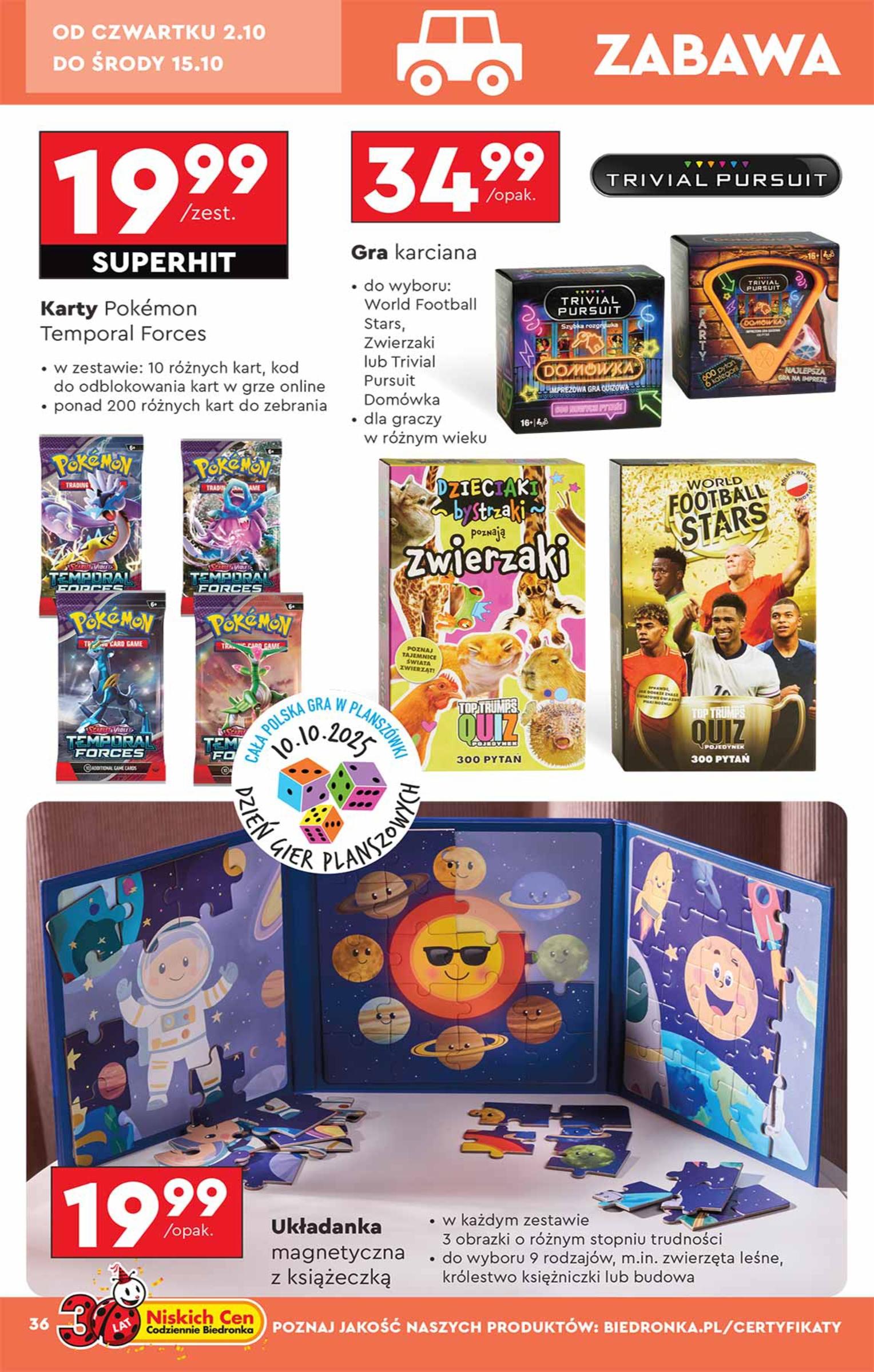 Gazetka promocyjna Biedronka str. 36