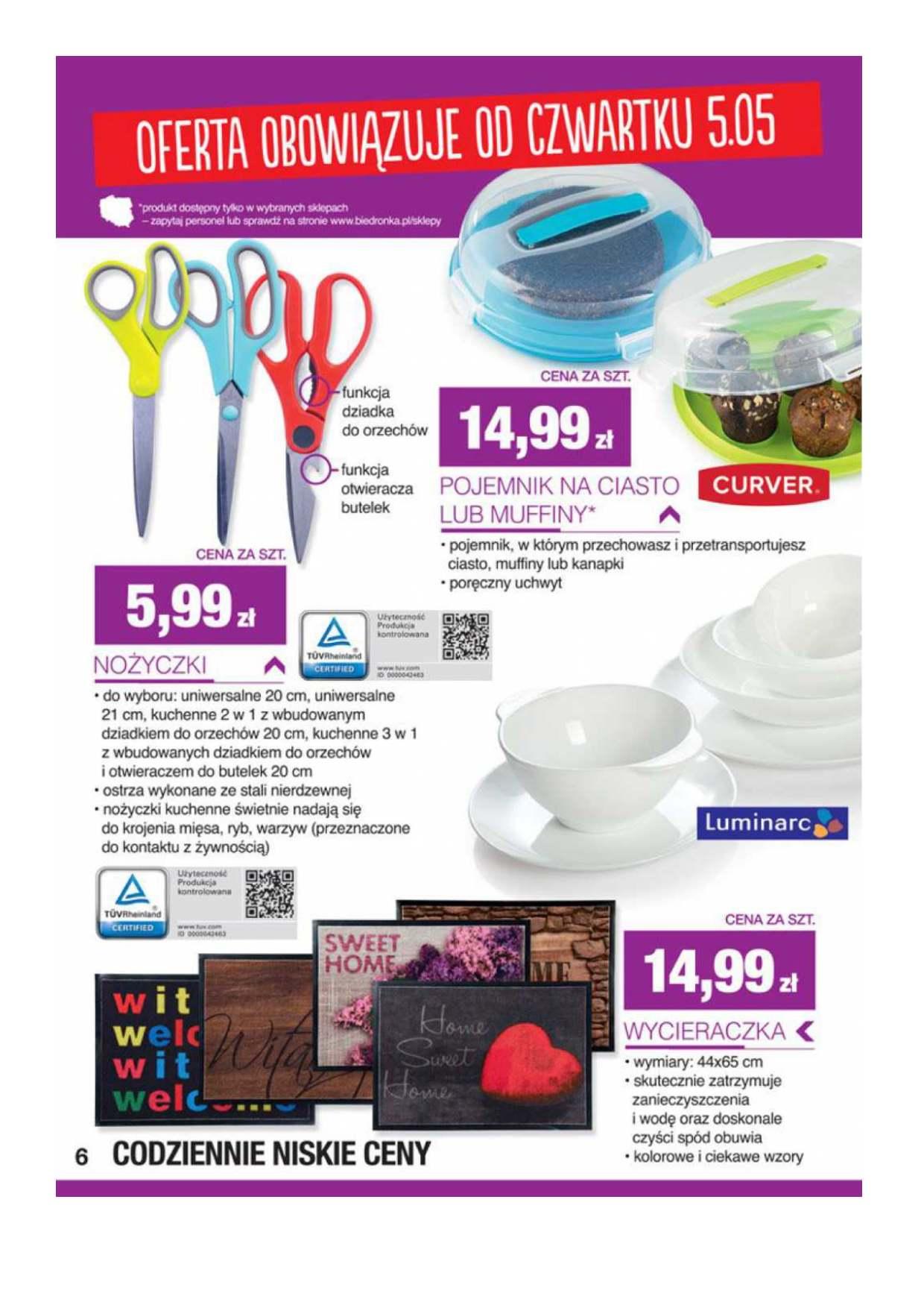 Gazetka promocyjna Biedronka str. 6