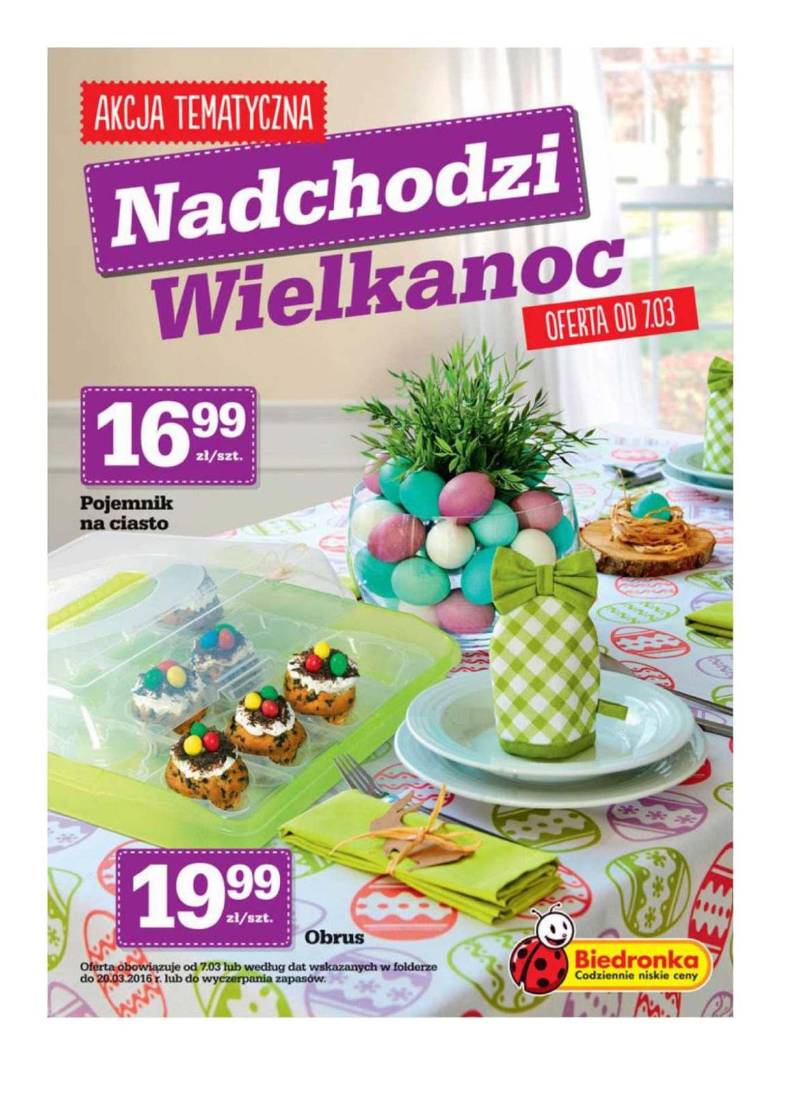Gazetka promocyjna Biedronka str. 1