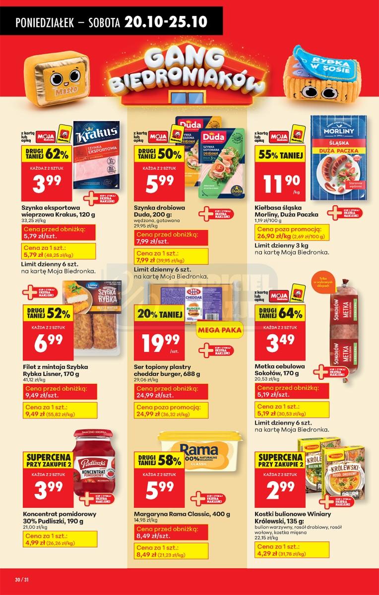 Gazetka promocyjna Biedronka str. 30
