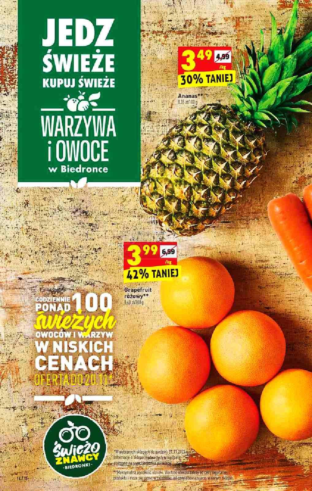 Gazetka promocyjna Biedronka str. 14