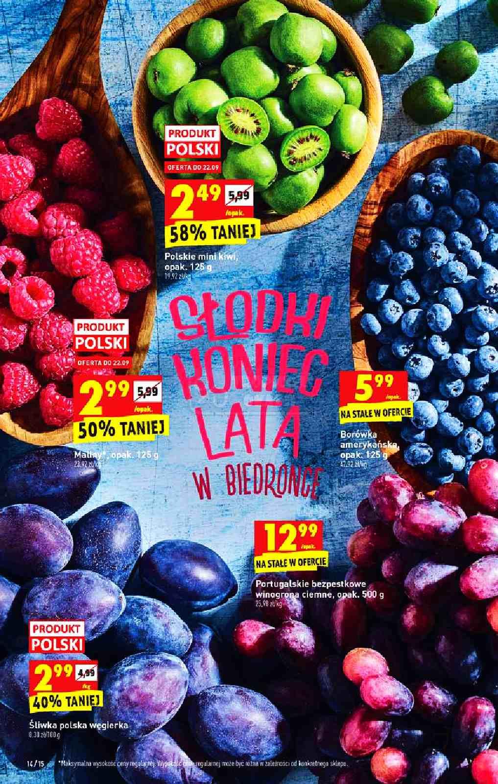 Gazetka promocyjna Biedronka str. 14
