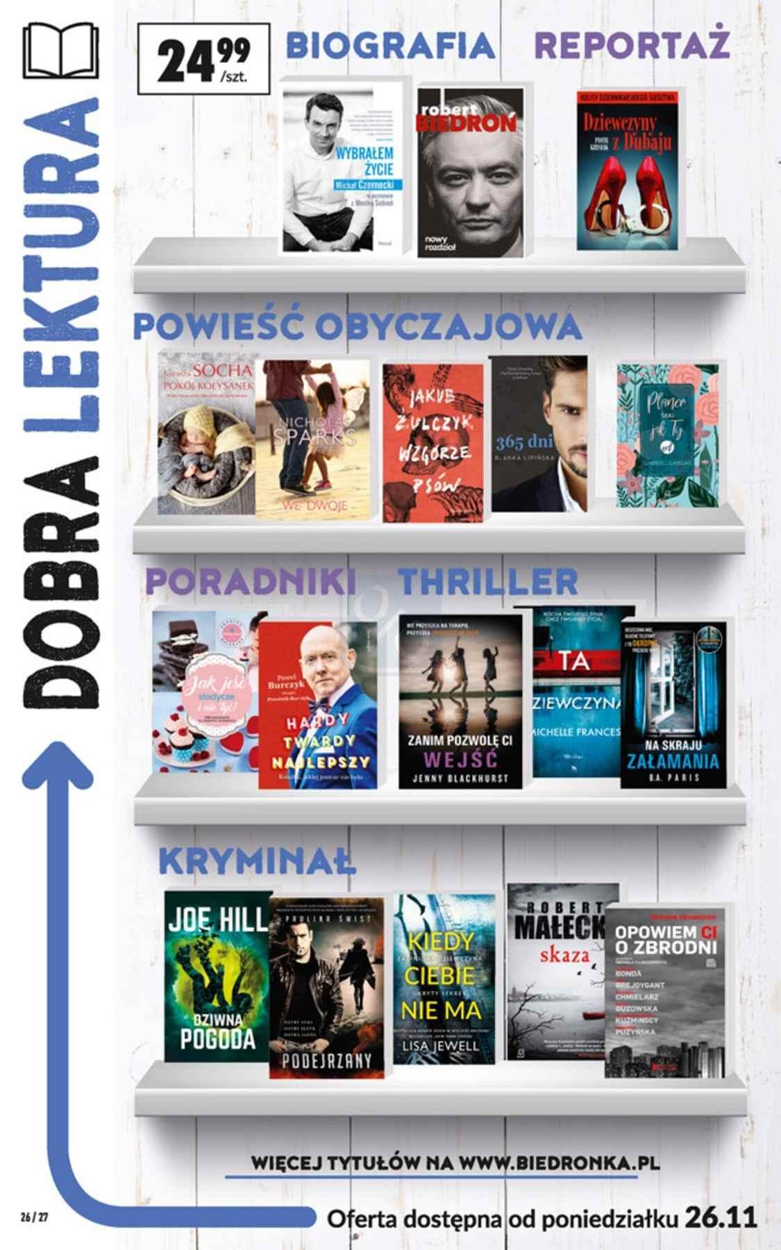 Gazetka promocyjna Biedronka str. 26