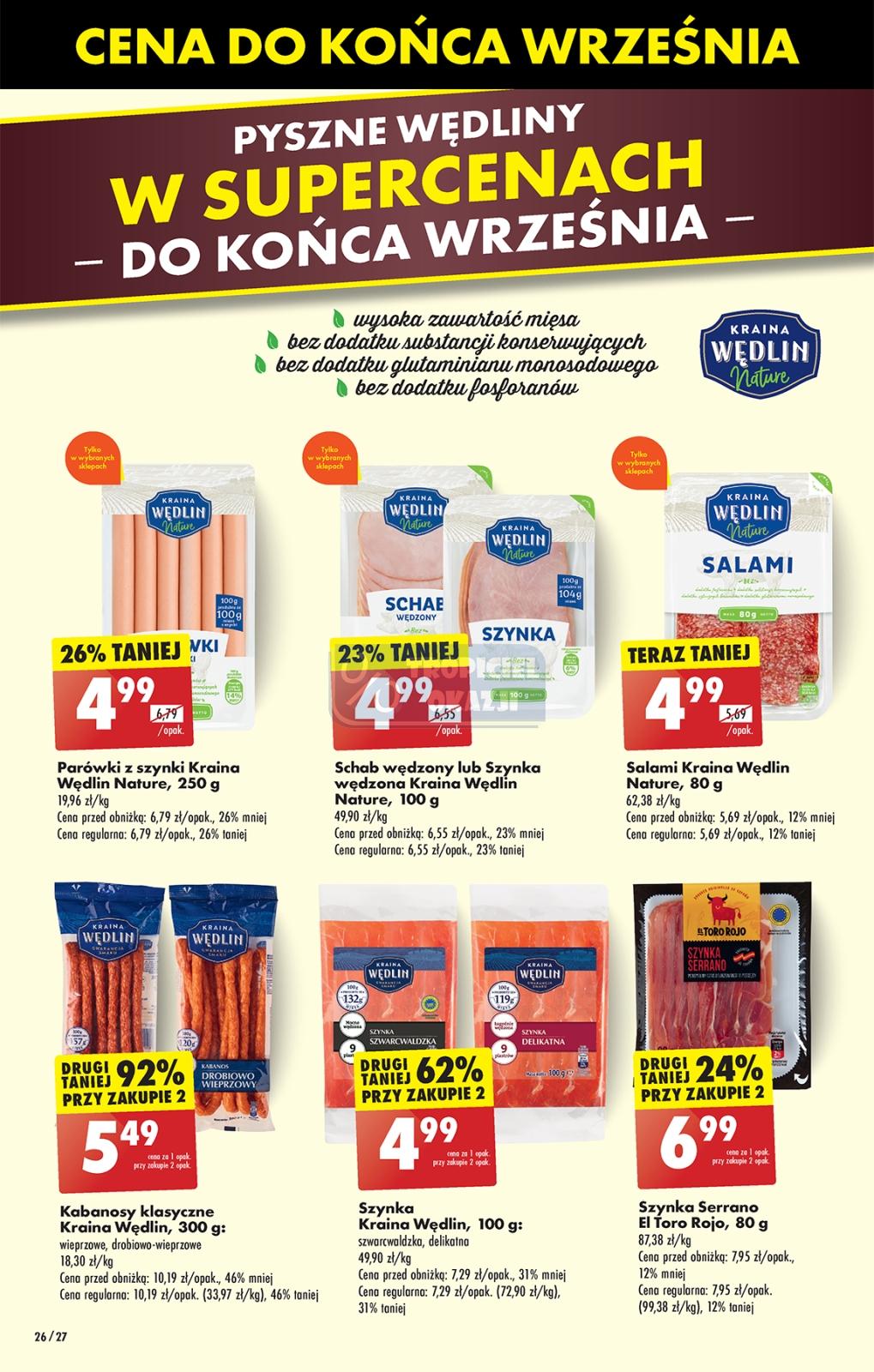 Gazetka promocyjna Biedronka str. 26