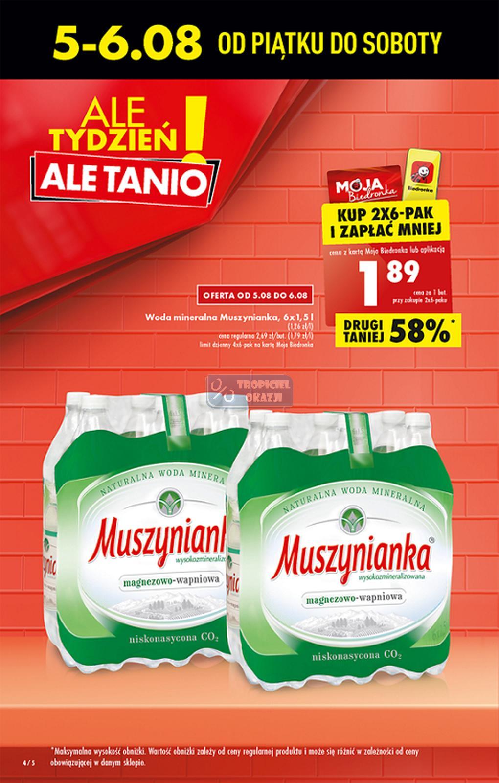 Gazetka promocyjna Biedronka str. 4