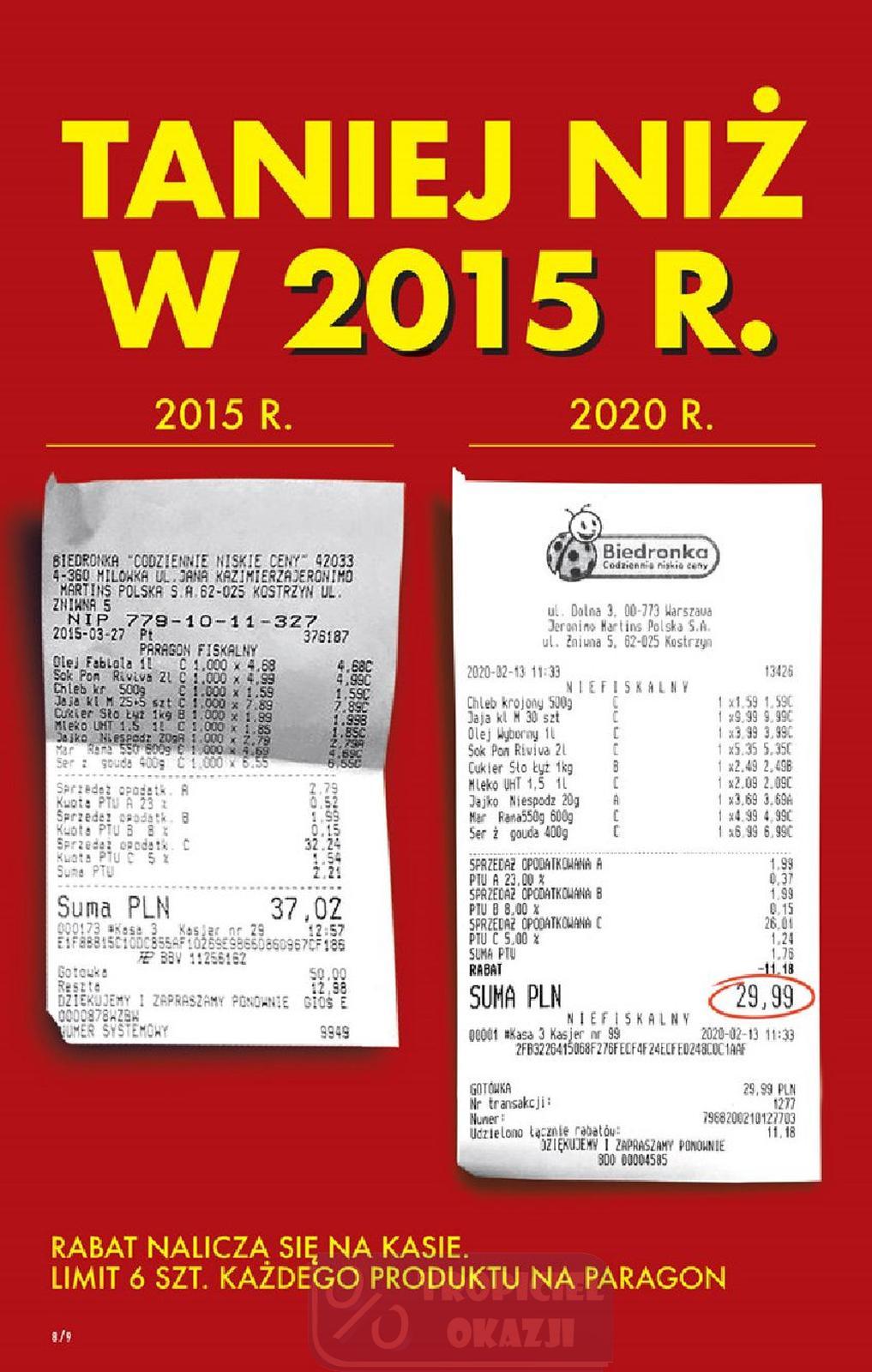 Gazetka promocyjna Biedronka str. 8
