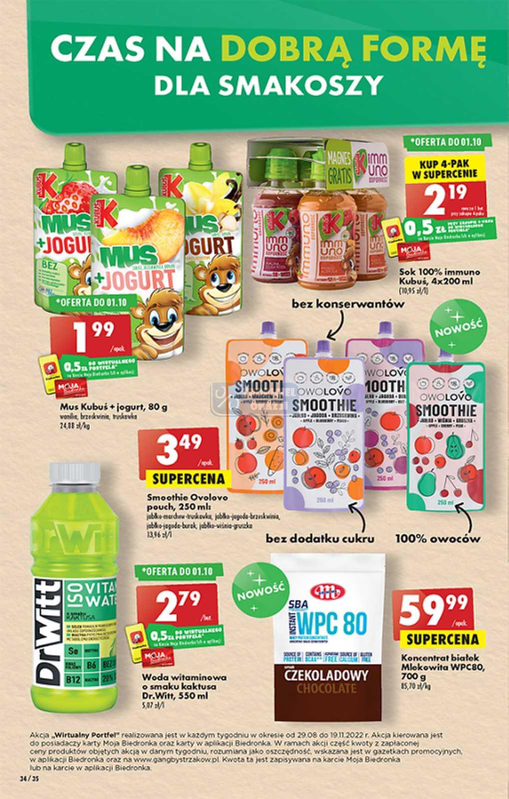 Gazetka promocyjna Biedronka str. 34