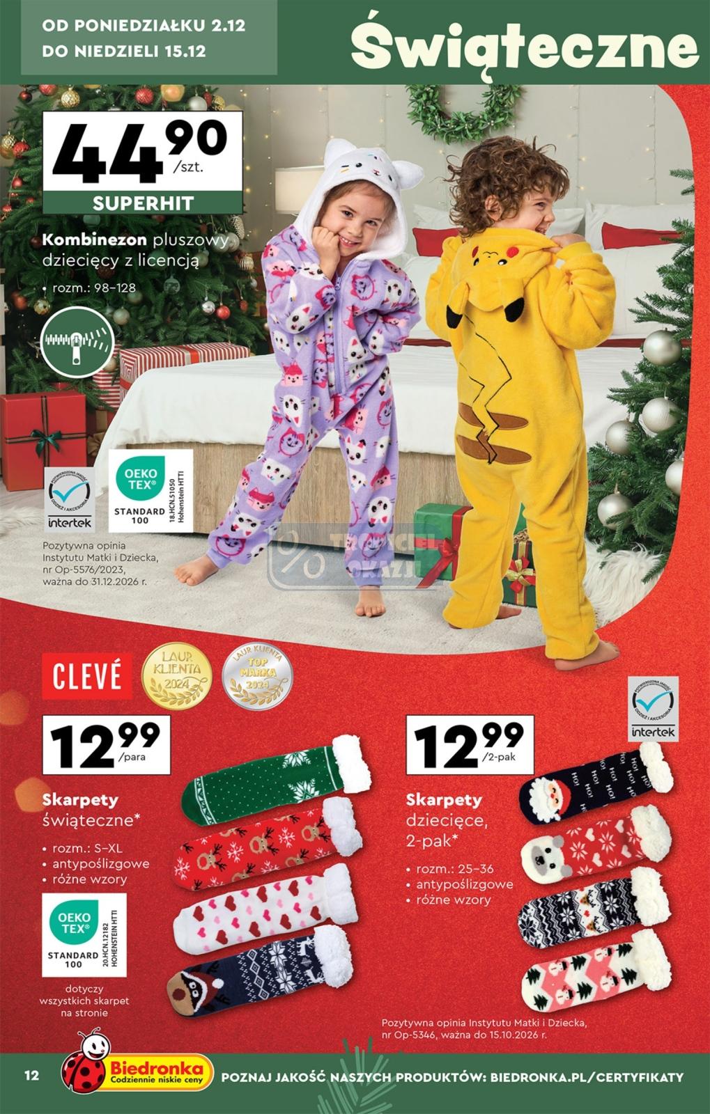 Gazetka promocyjna Biedronka str. 12