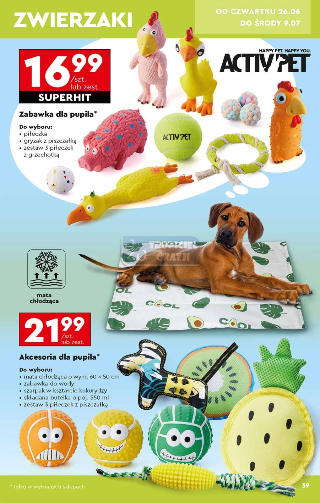 Gazetka promocyjna Biedronka str. 39