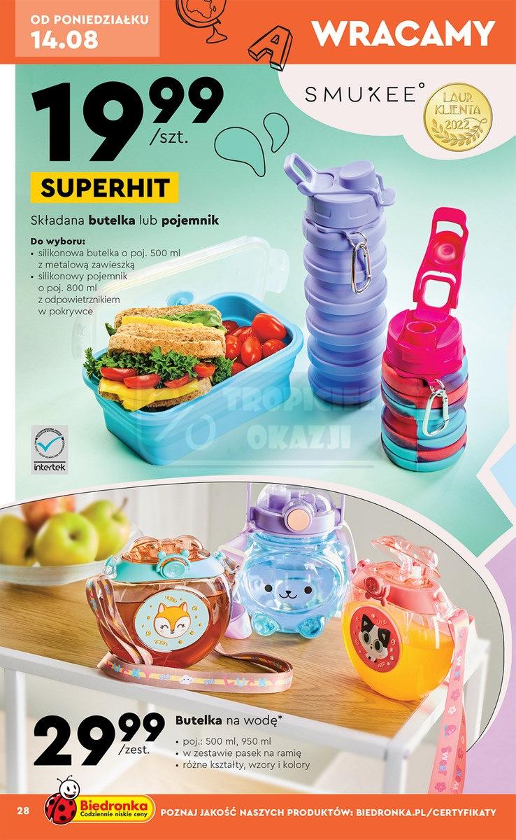 Gazetka promocyjna Biedronka str. 28