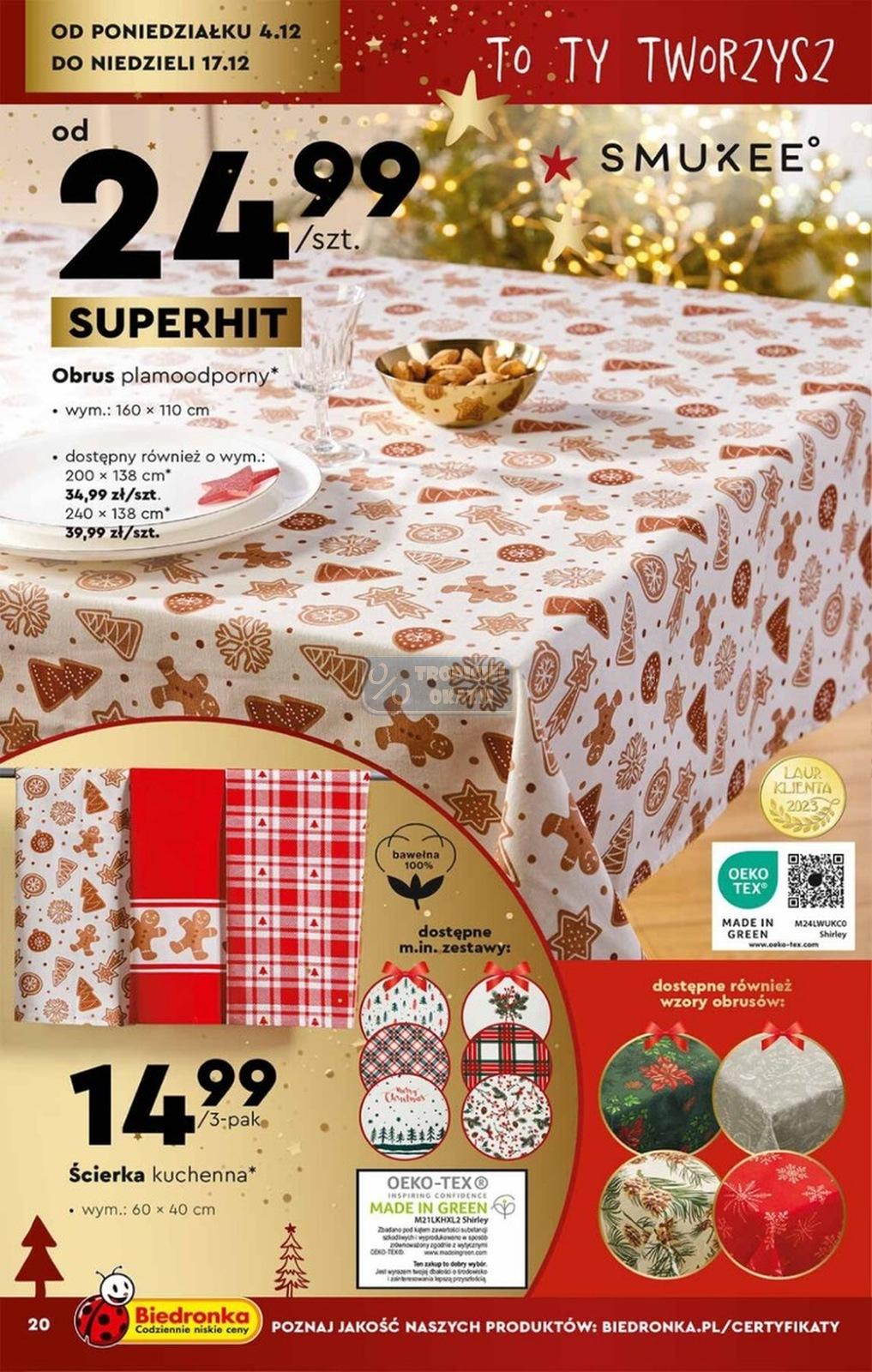 Gazetka promocyjna Biedronka str. 20