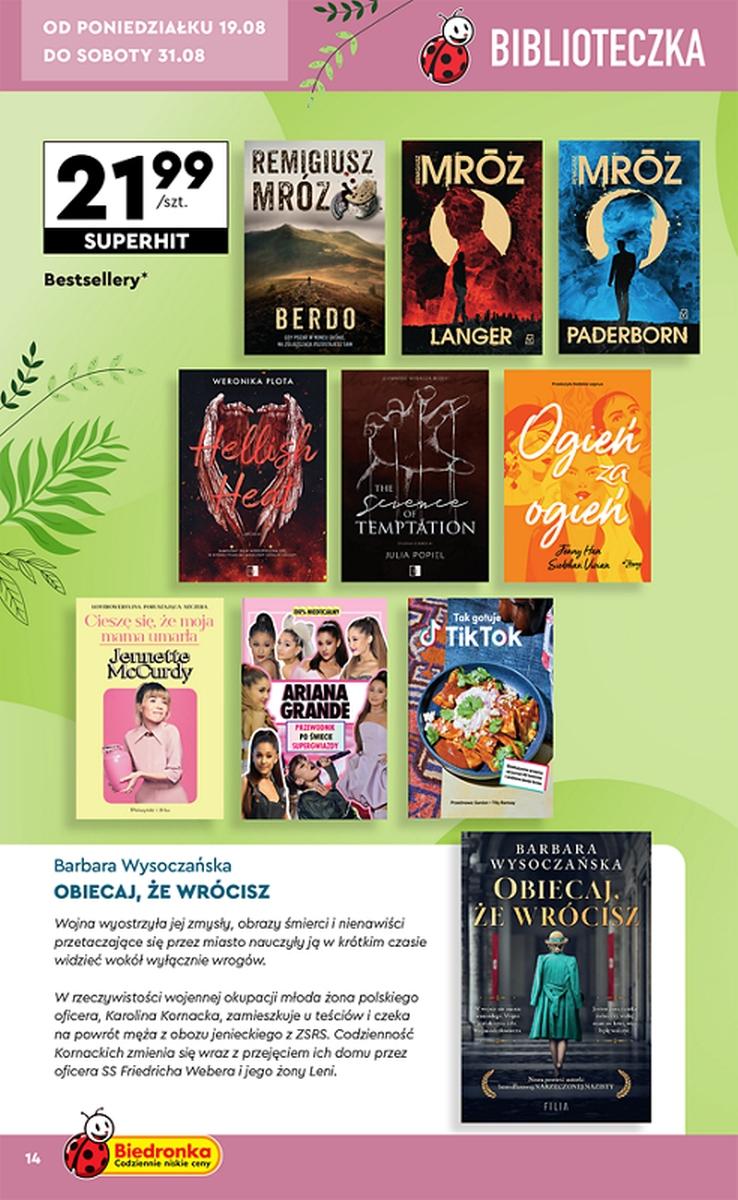 Gazetka promocyjna Biedronka str. 14
