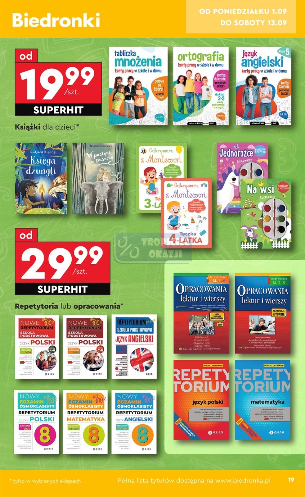 Gazetka promocyjna Biedronka str. 21