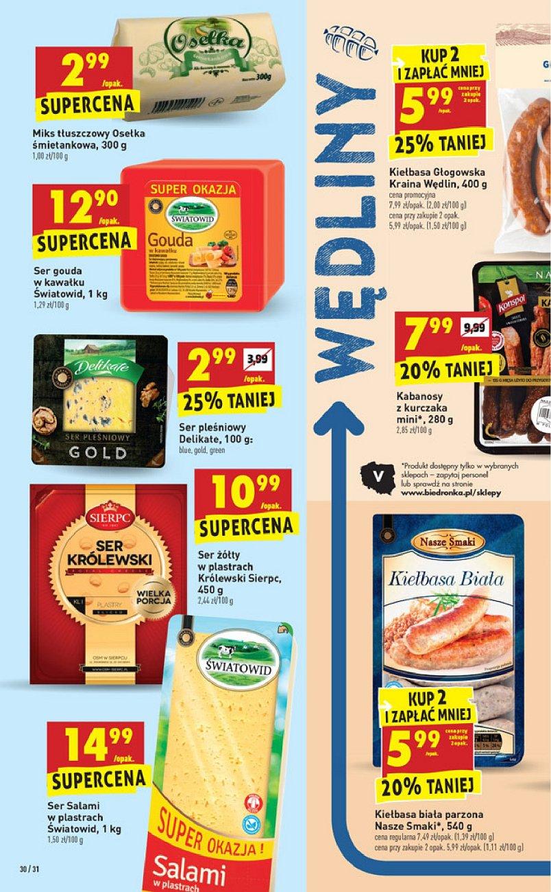 Gazetka promocyjna Biedronka str. 30