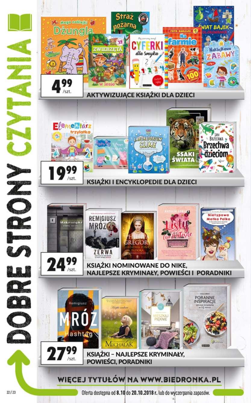 Gazetka promocyjna Biedronka str. 22