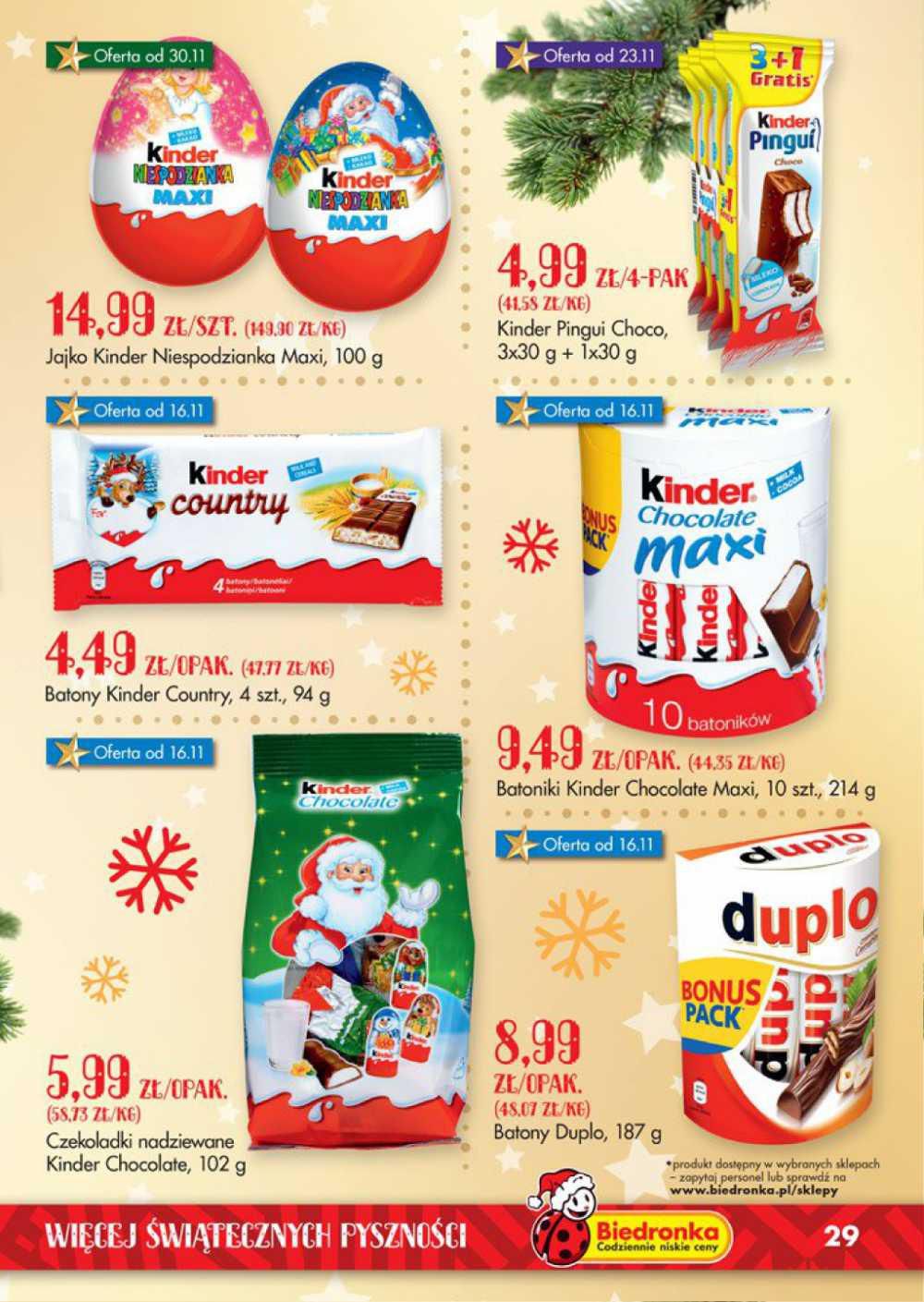 Gazetka promocyjna Biedronka str. 29