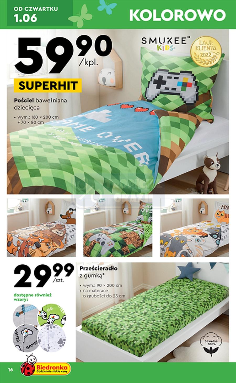 Gazetka promocyjna Biedronka str. 16