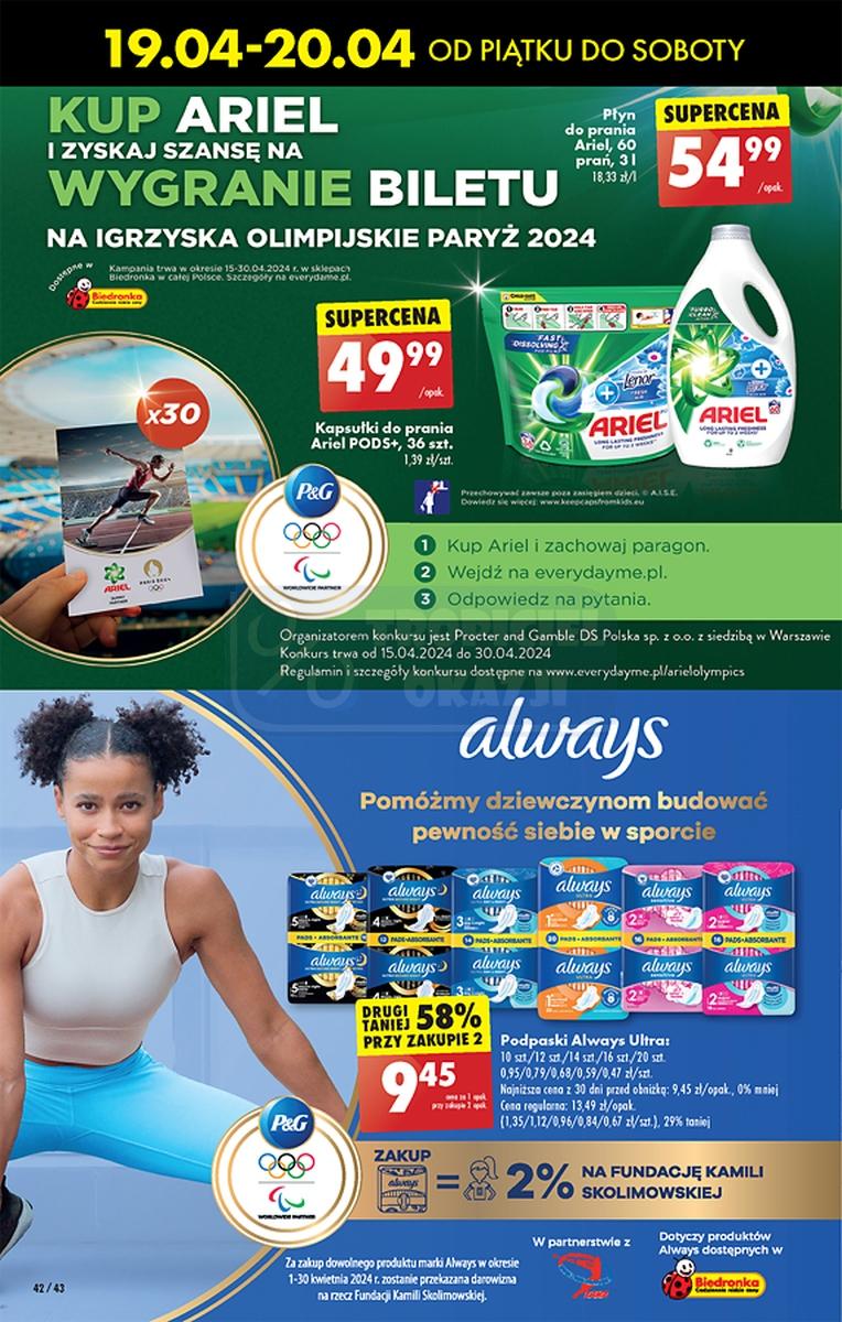 Gazetka promocyjna Biedronka str. 43