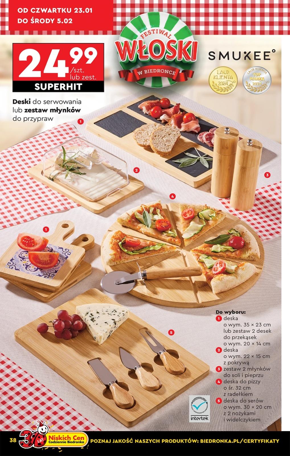 Gazetka promocyjna Biedronka str. 38