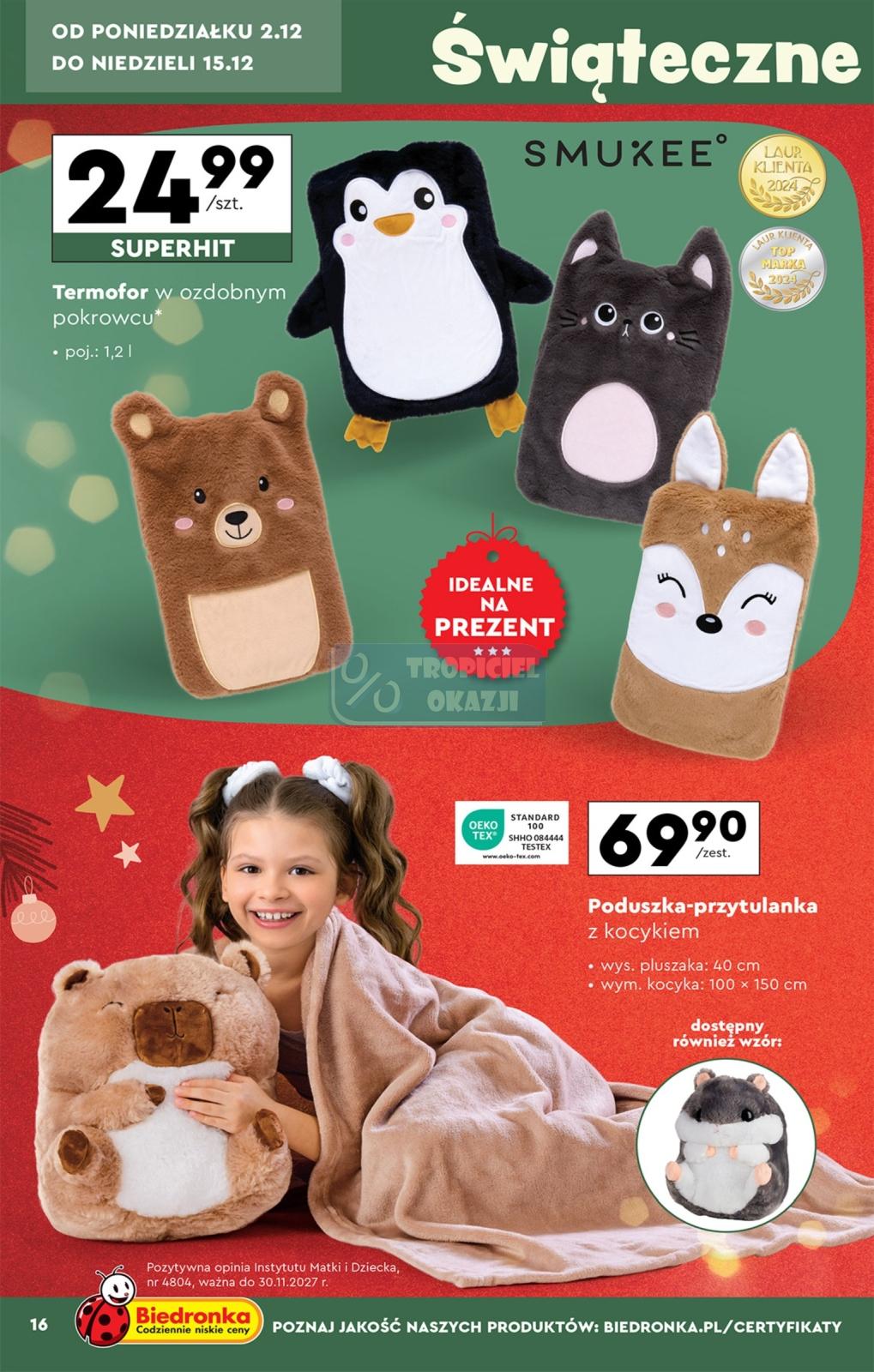 Gazetka promocyjna Biedronka str. 16