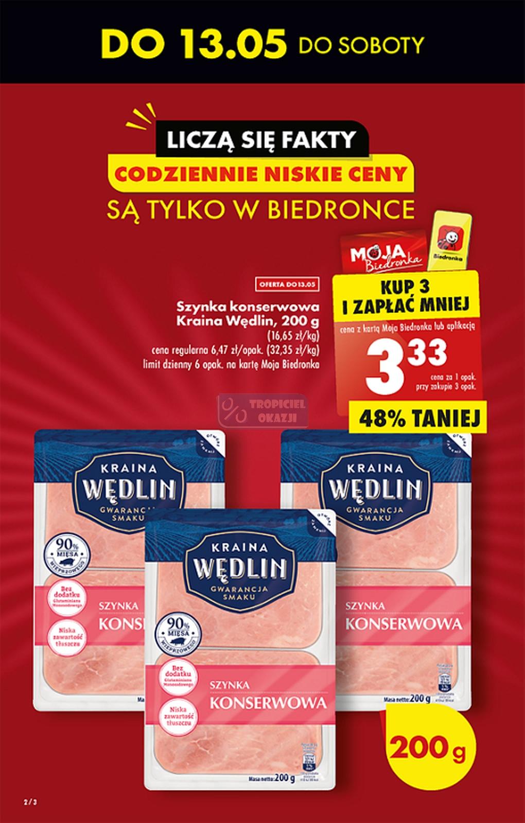 Gazetka promocyjna Biedronka str. 2