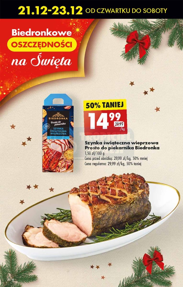 Gazetka promocyjna Biedronka str. 12