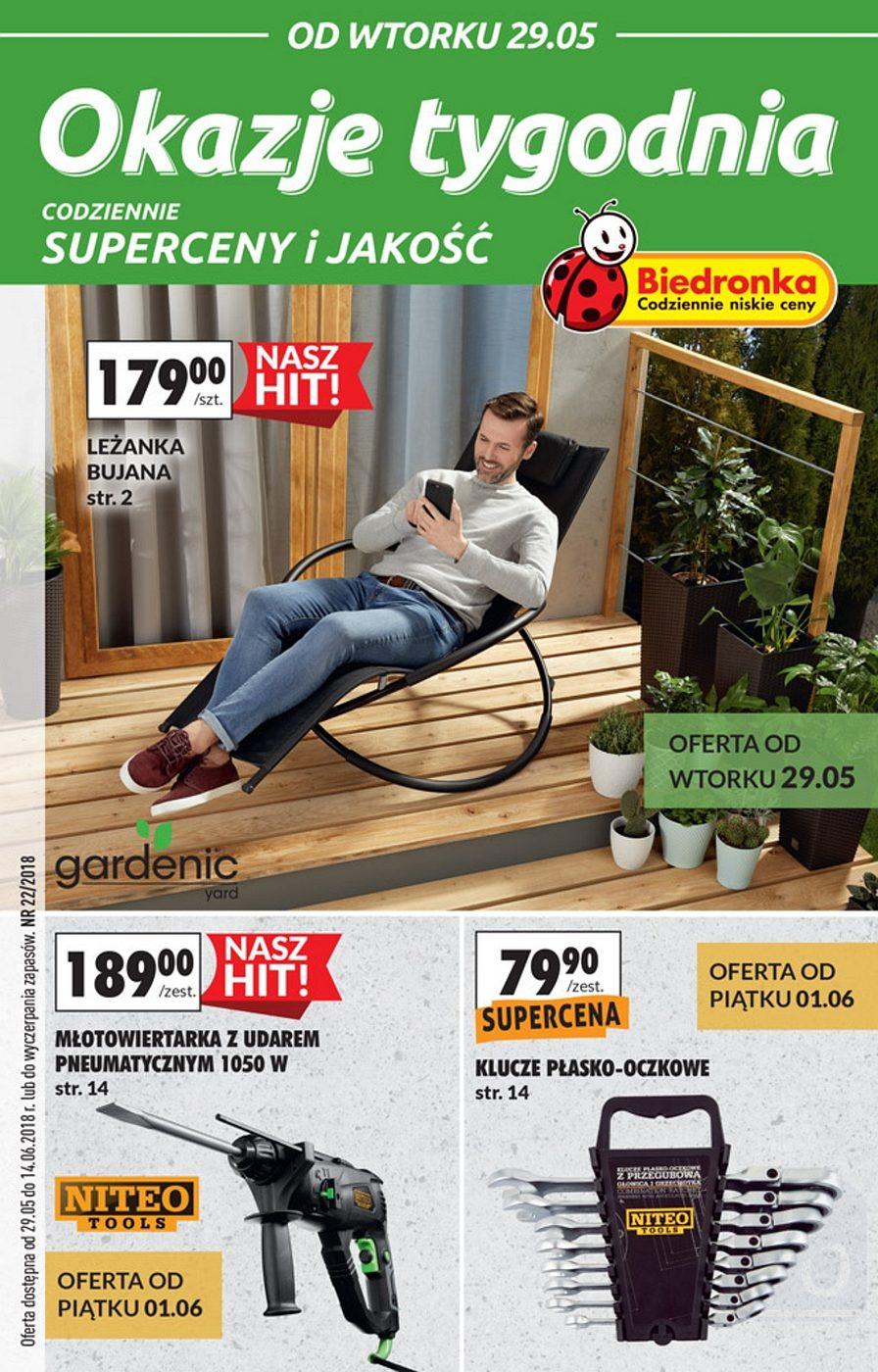 Gazetka promocyjna Biedronka str. 1