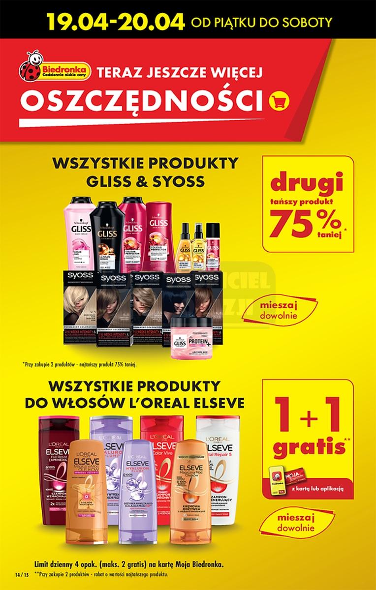 Gazetka promocyjna Biedronka str. 14