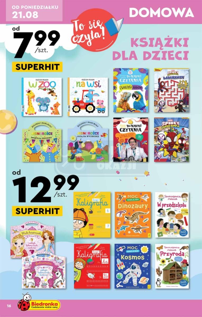 Gazetka promocyjna Biedronka str. 16