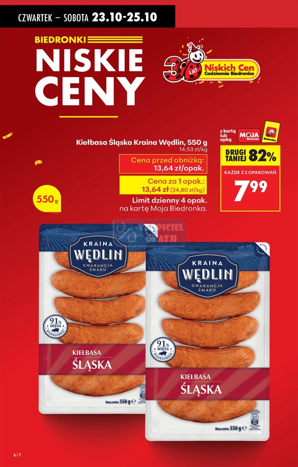 Gazetka promocyjna Biedronka str. 6