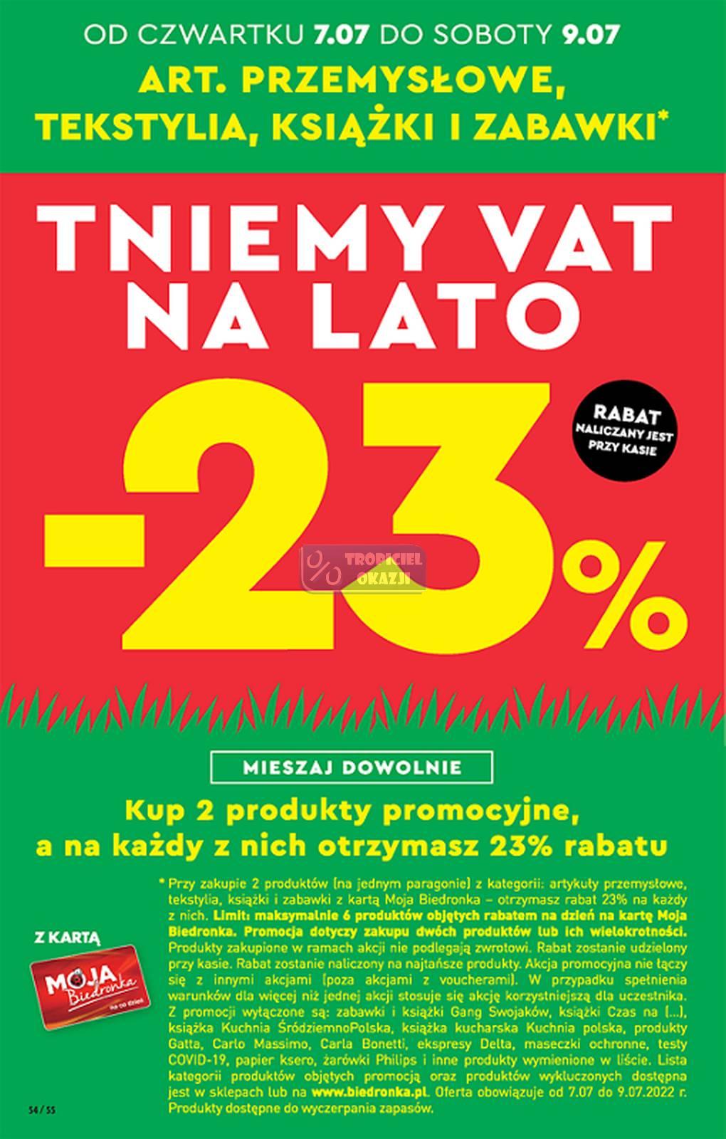 Gazetka promocyjna Biedronka str. 54
