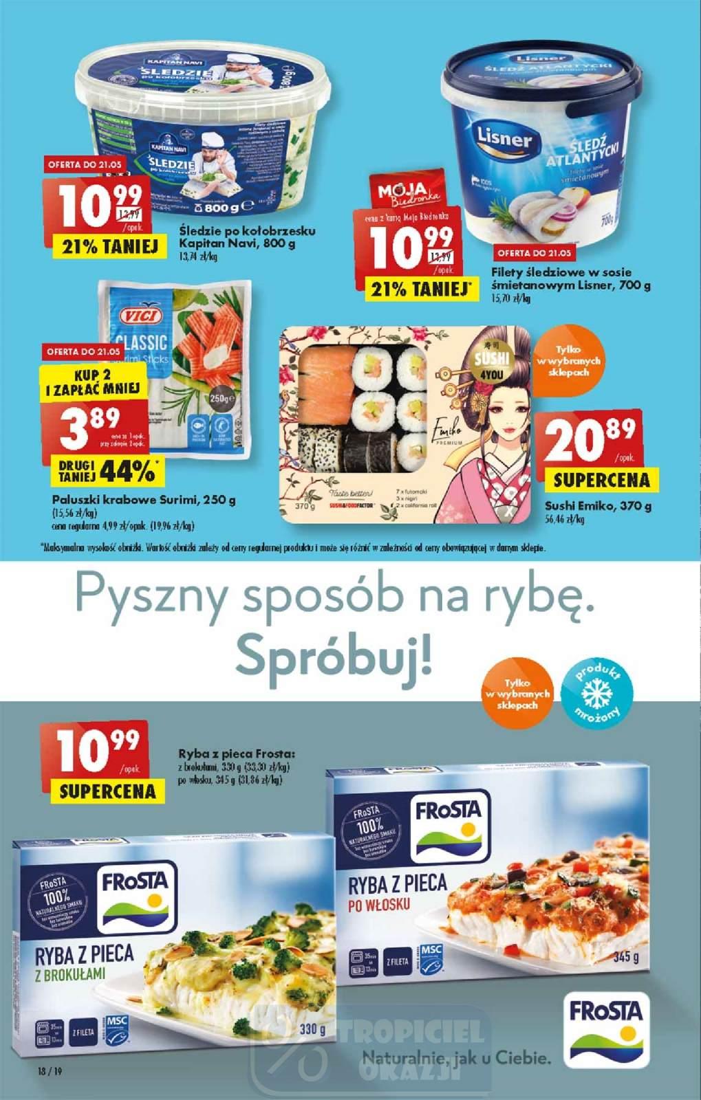 Gazetka promocyjna Biedronka str. 18