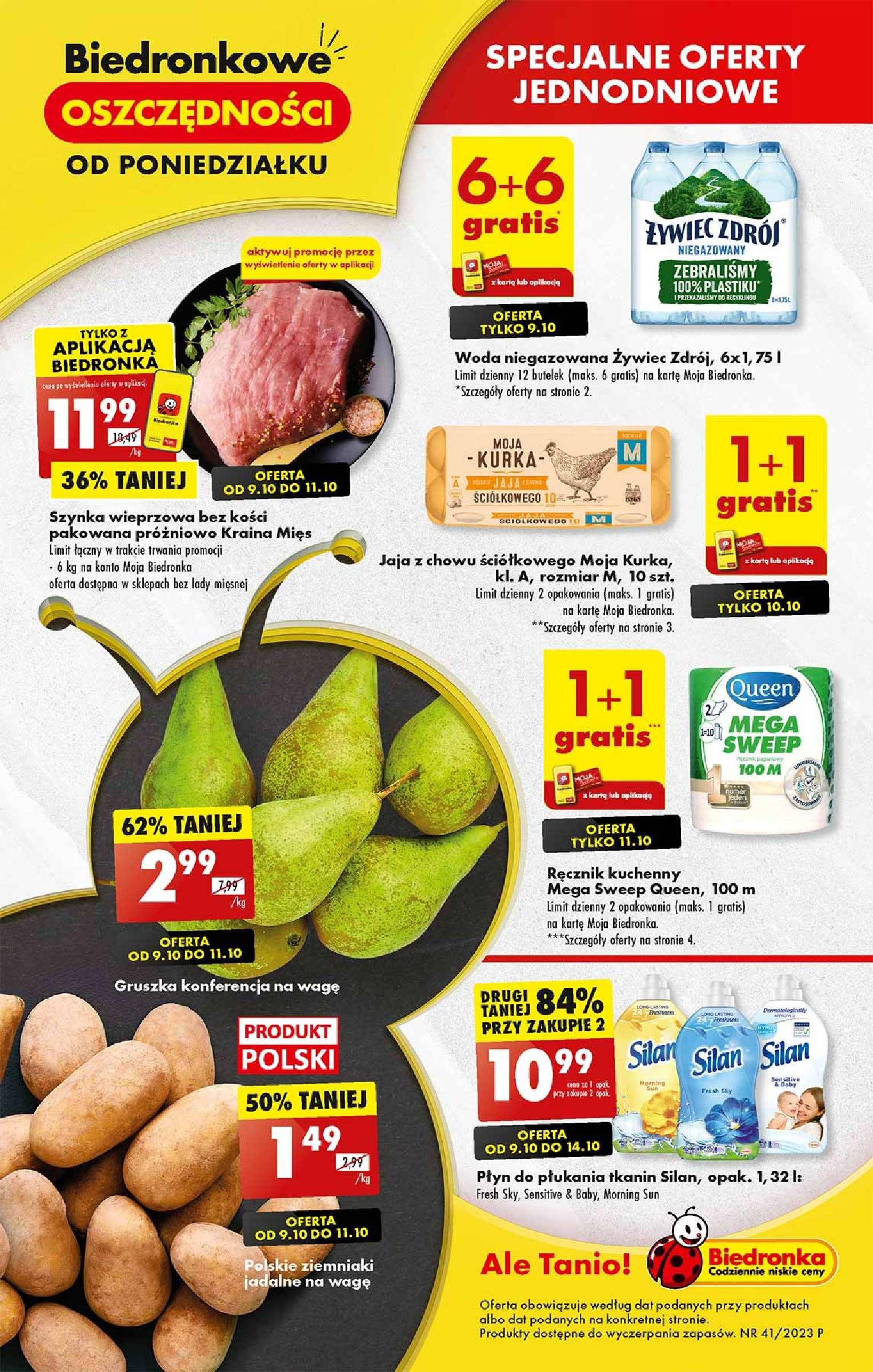 Gazetka promocyjna Biedronka str. 1