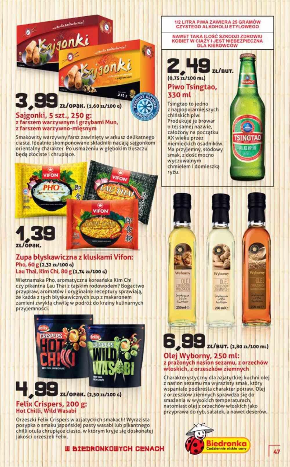 Gazetka promocyjna Biedronka str. 47