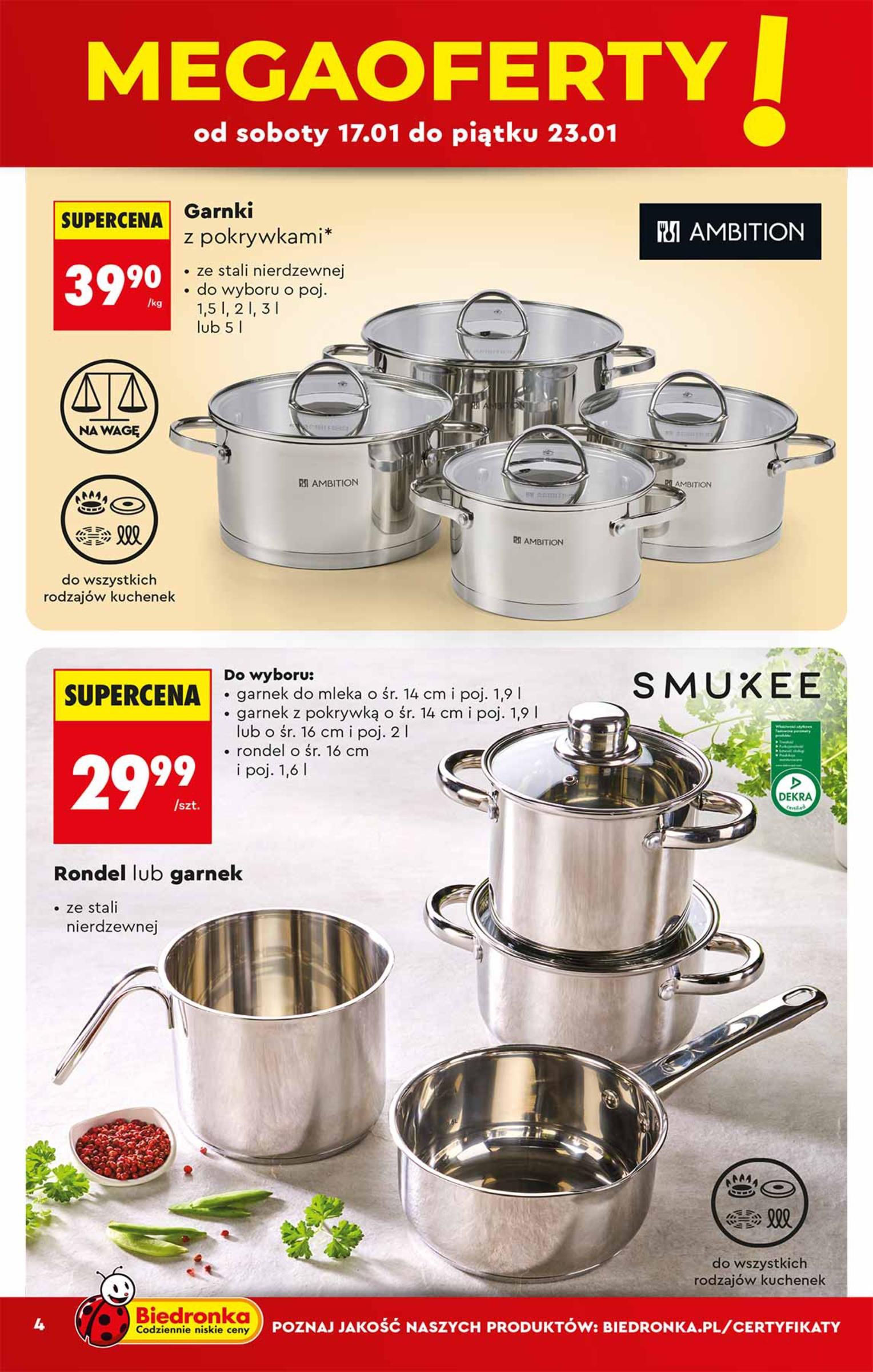 Gazetka promocyjna Biedronka str. 4