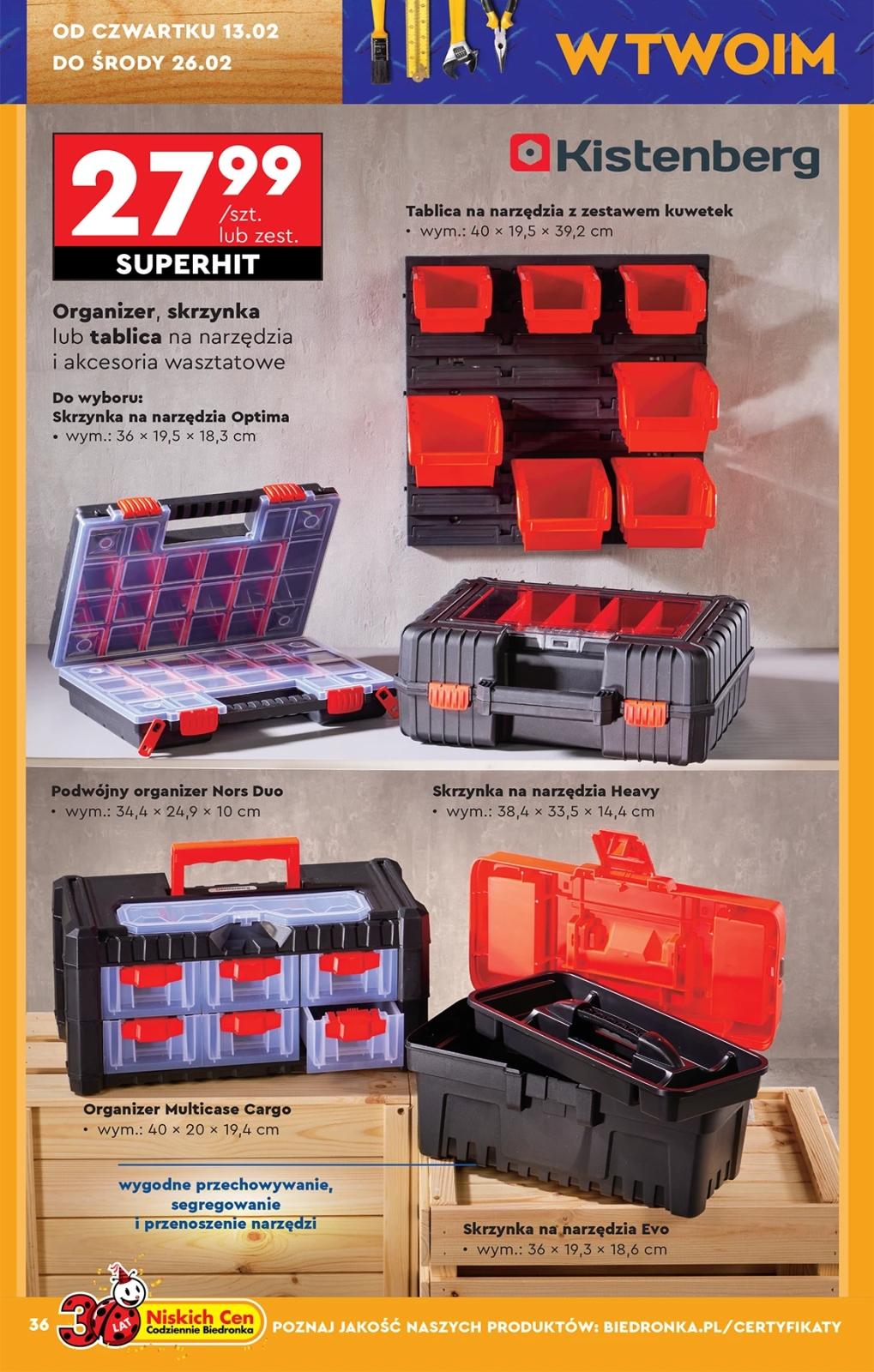 Gazetka promocyjna Biedronka str. 36