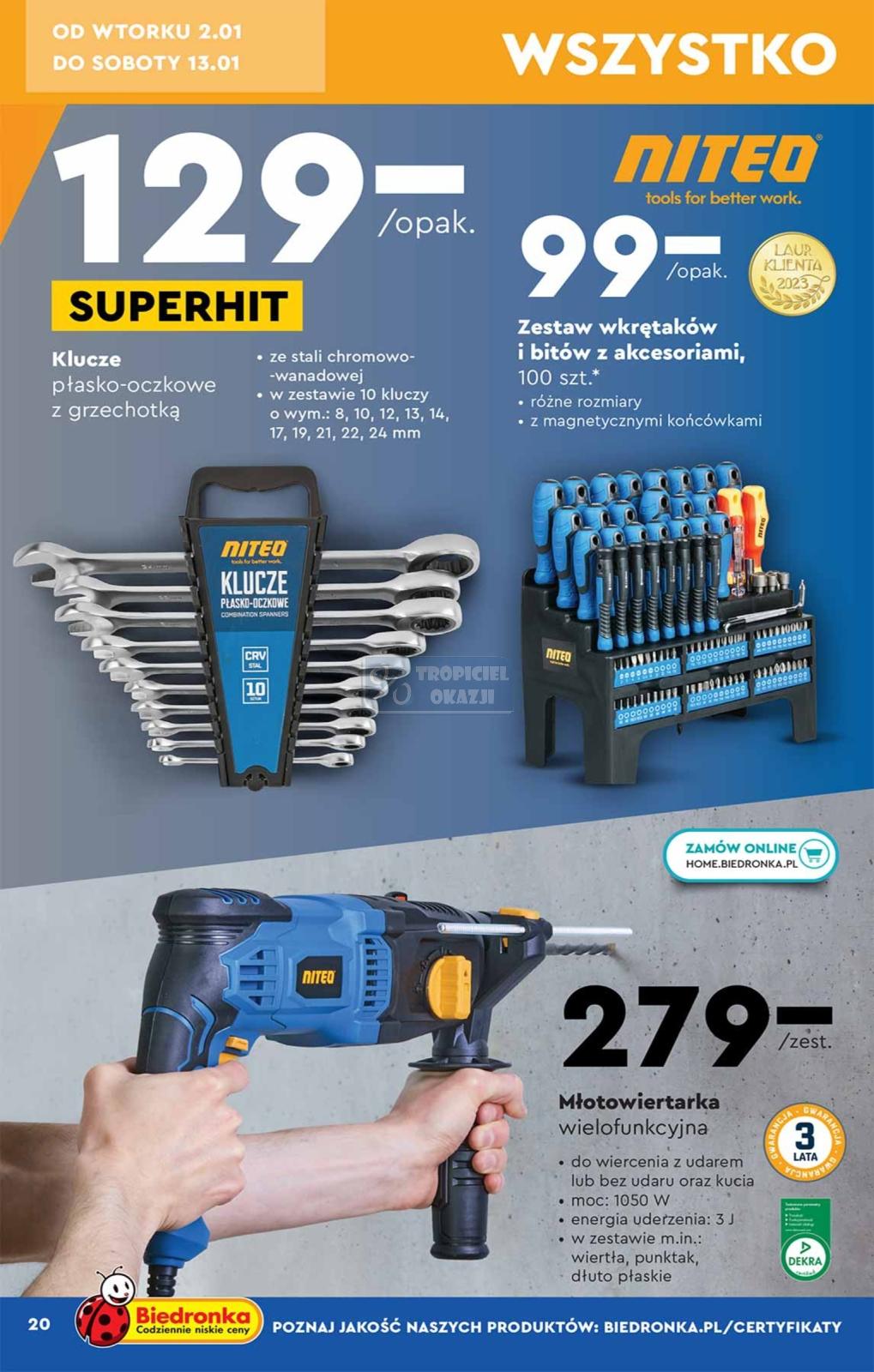 Gazetka promocyjna Biedronka str. 20