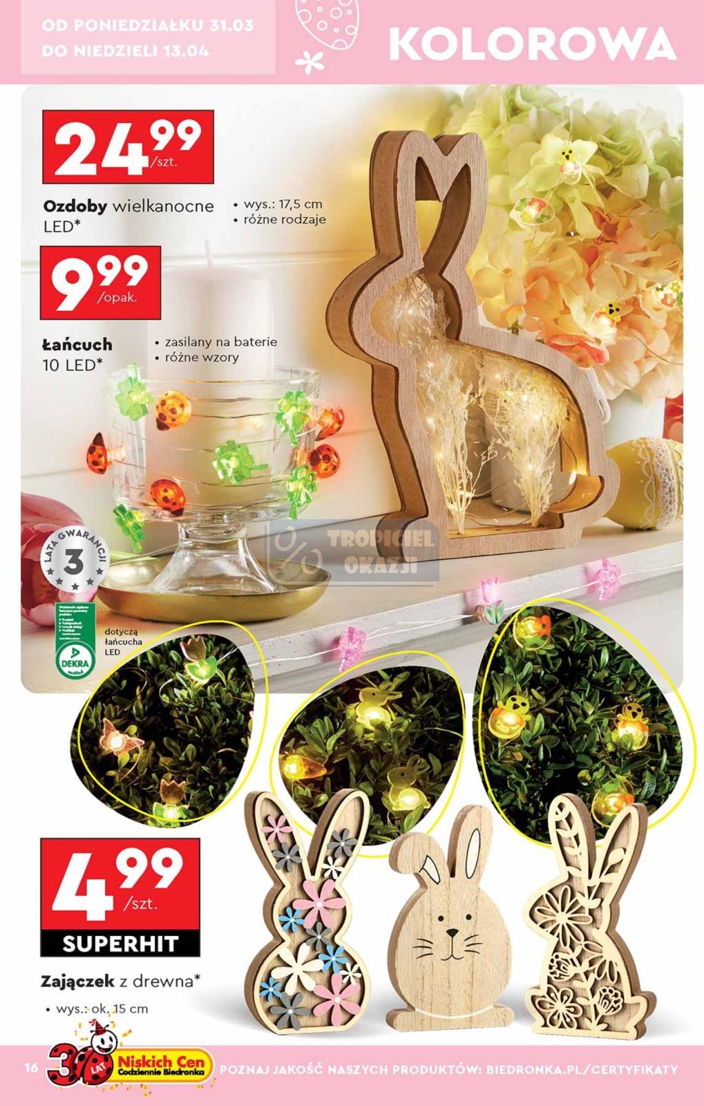 Gazetka promocyjna Biedronka str. 16