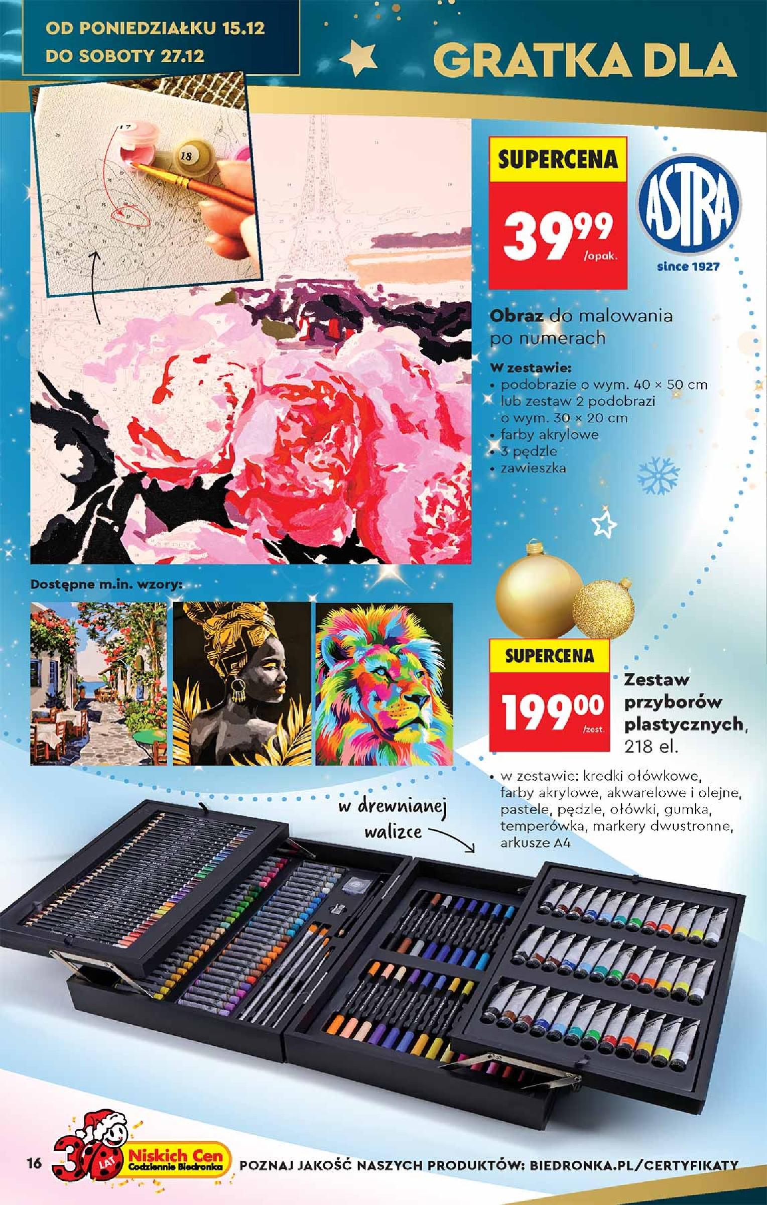 Gazetka promocyjna Biedronka str. 16