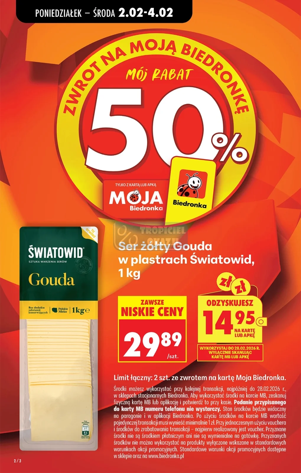 Gazetka promocyjna Biedronka str. 2