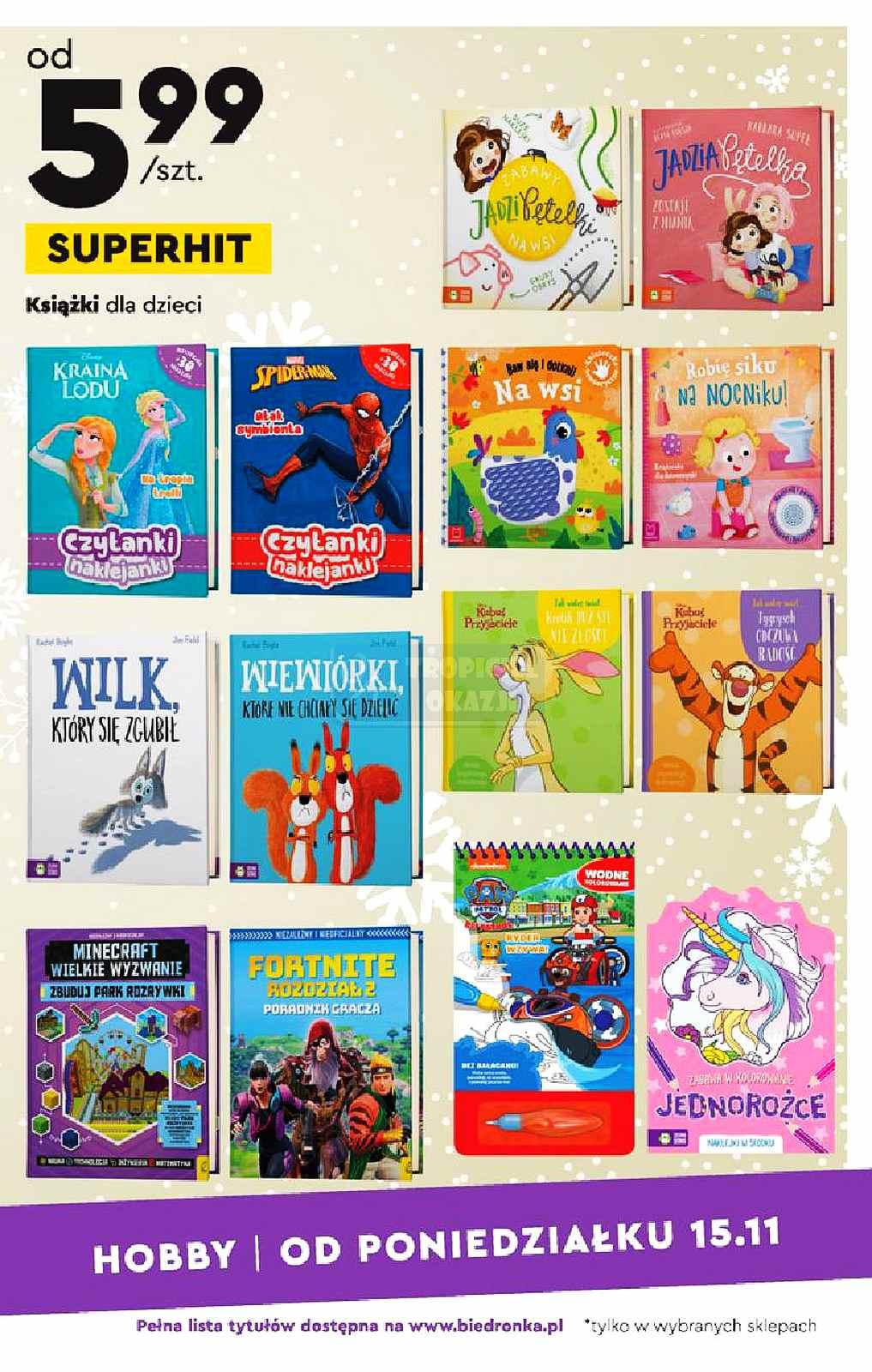 Gazetka promocyjna Biedronka str. 15