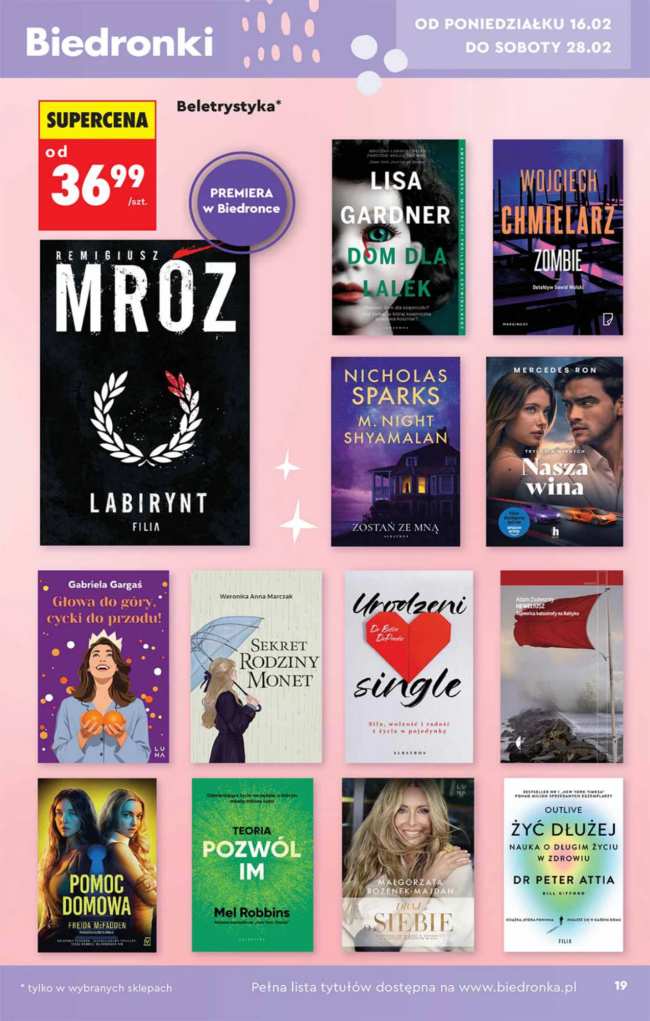 Gazetka promocyjna Biedronka str. 19