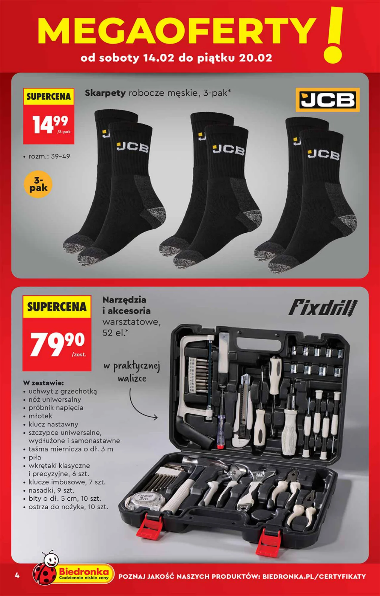 Gazetka promocyjna Biedronka str. 4