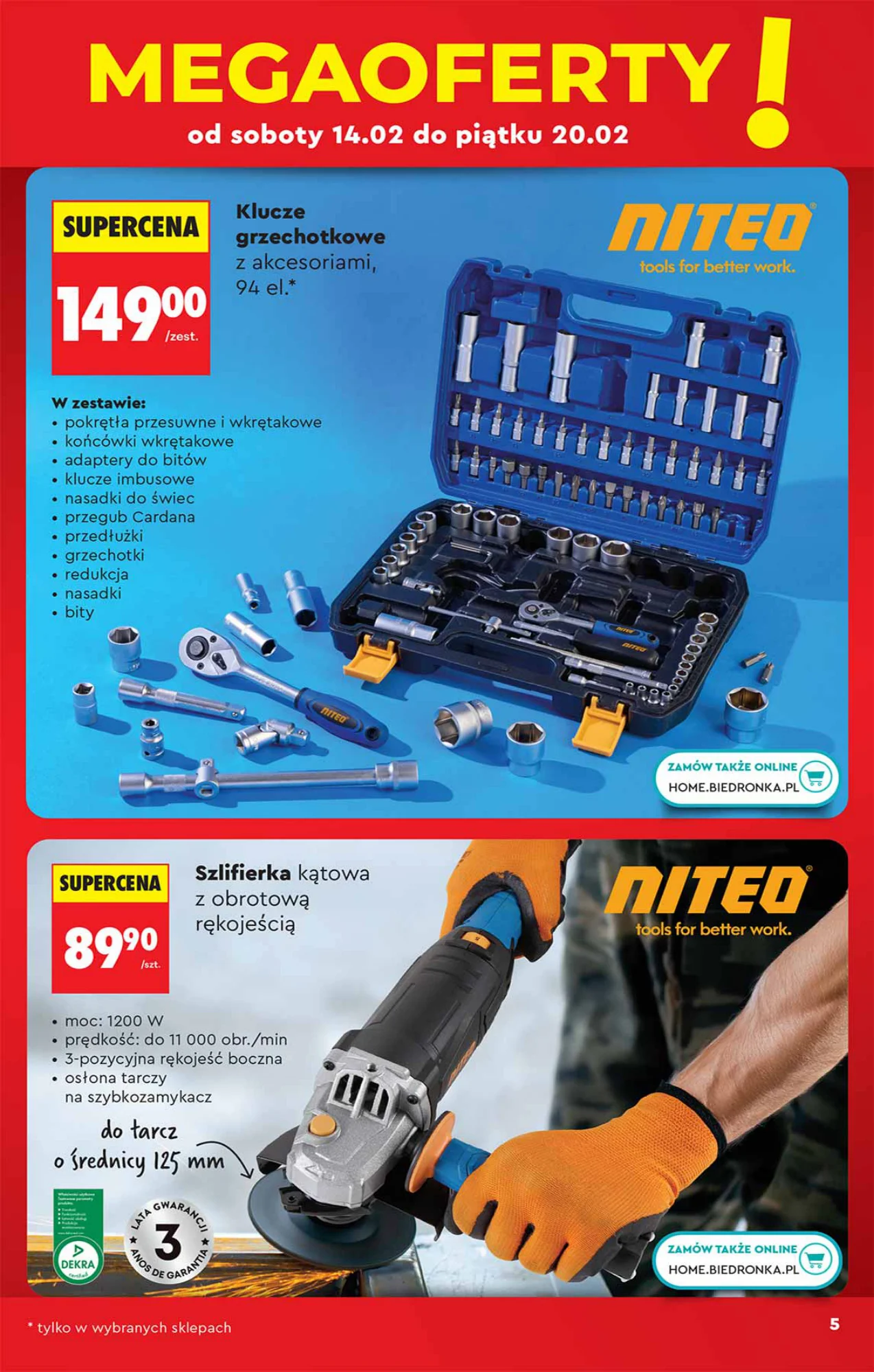 Gazetka promocyjna Biedronka str. 5