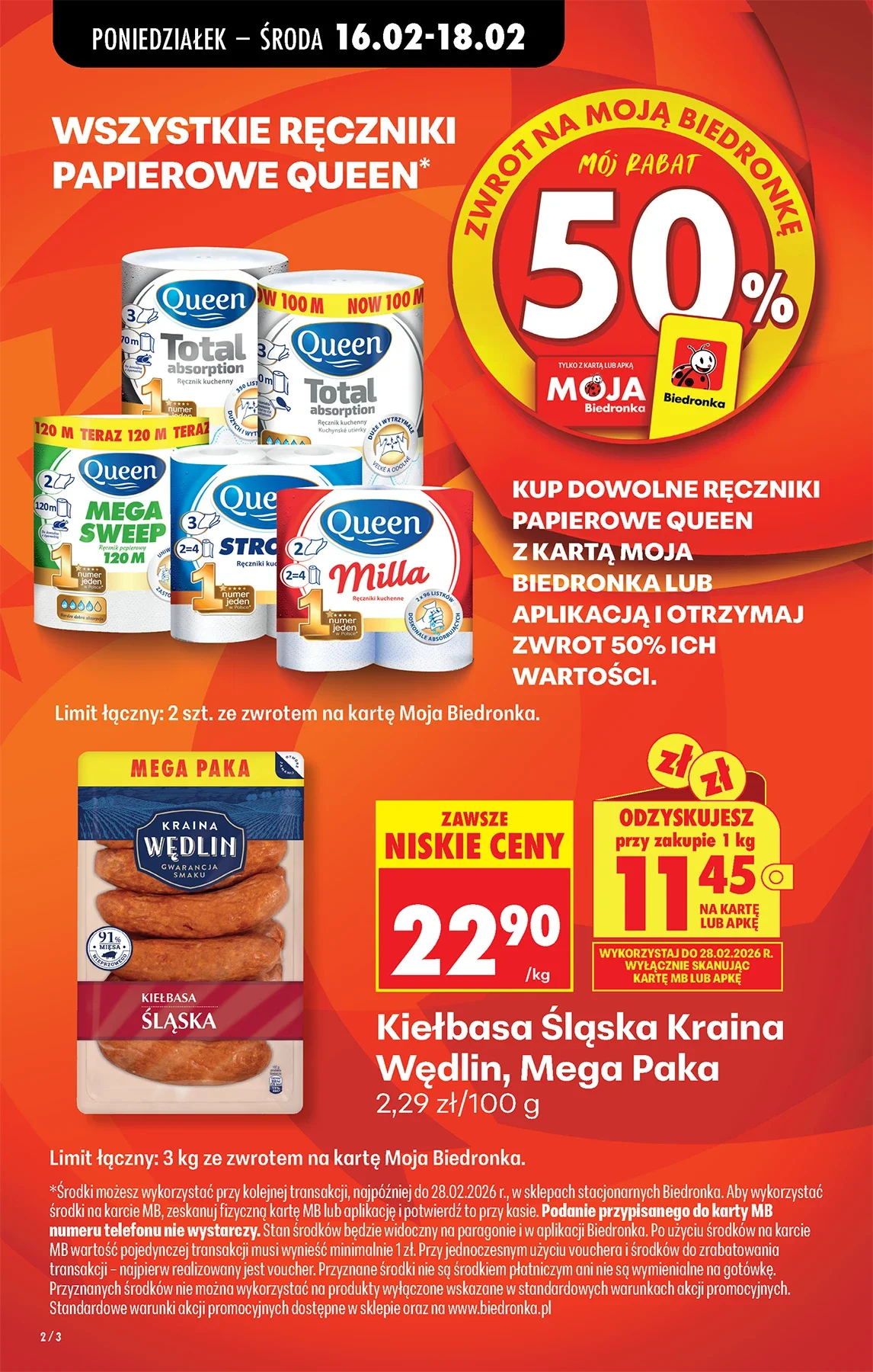 Gazetka promocyjna Biedronka str. 2