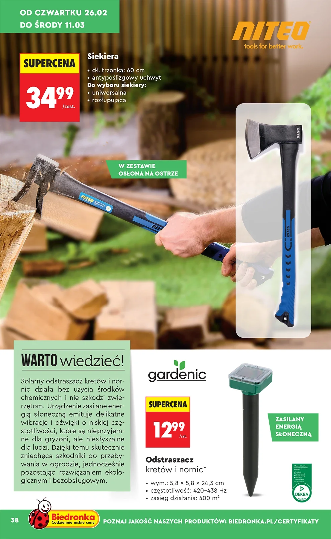 Gazetka promocyjna Biedronka str. 38