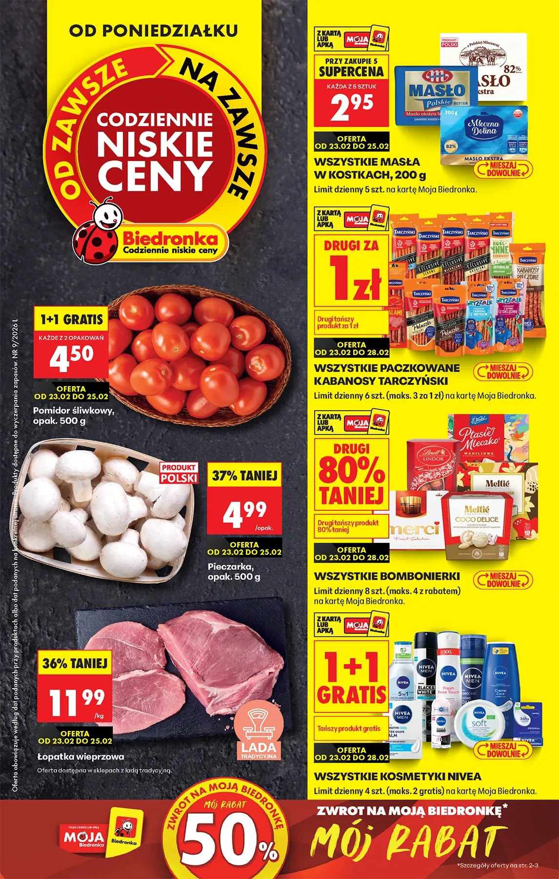 Gazetka promocyjna Biedronka str. 1